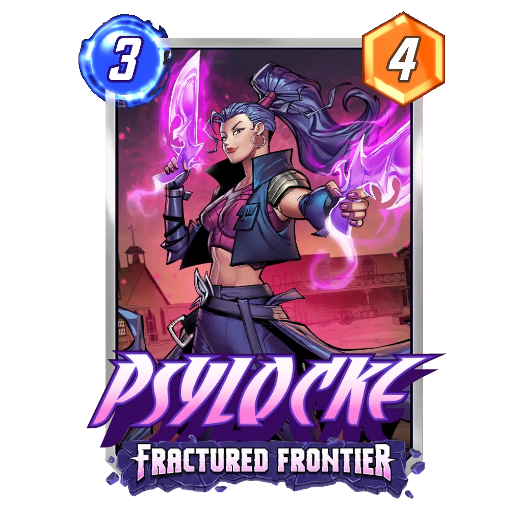 Psylocke Fractured Frontier